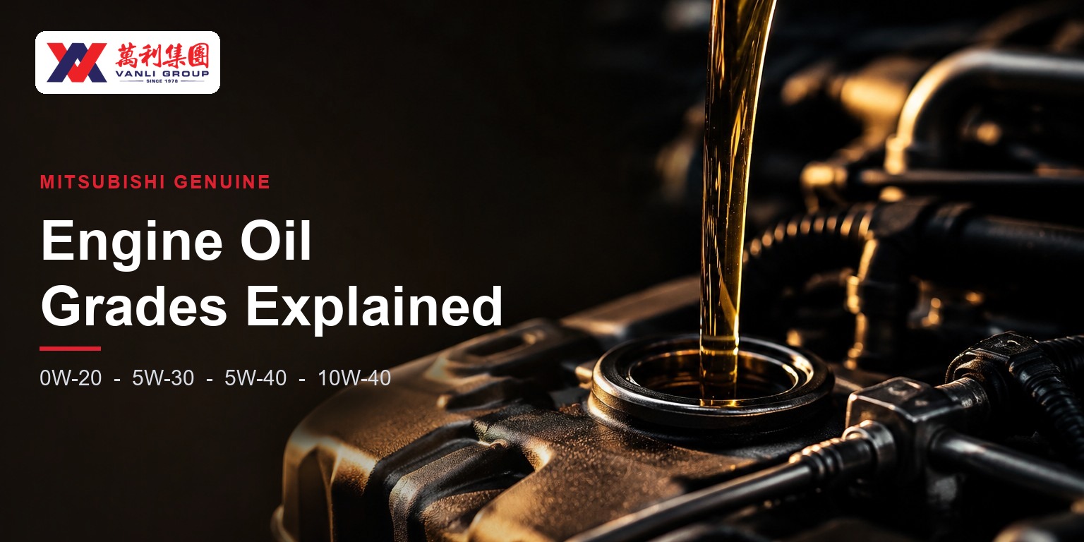 Mitsubishi Engine Oil Grades Explained: 0W-20 vs 5W-30 vs 5W-40