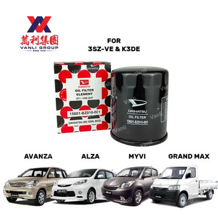 Daihatsu Oil Filter for Daihatsu Grand Max 1.5cc - 15601-BZ010-001