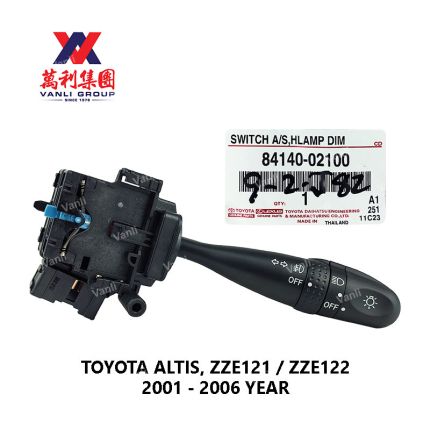Toyota Headlamp Dimmer Switch (Right side) for Toyota Altis ZZE121/122 (2001-2006) - 84140-02100