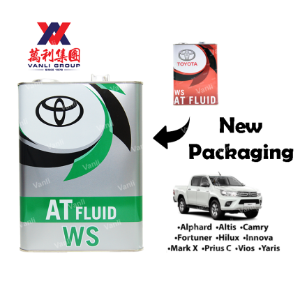 Toyota Genuine ATF WS Gear Oil 4L - 08886-81855
