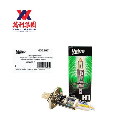 Valeo Bulb H1 (Yellow)  Aqua Vision 12v 55w - 1pcs ( 032507 )