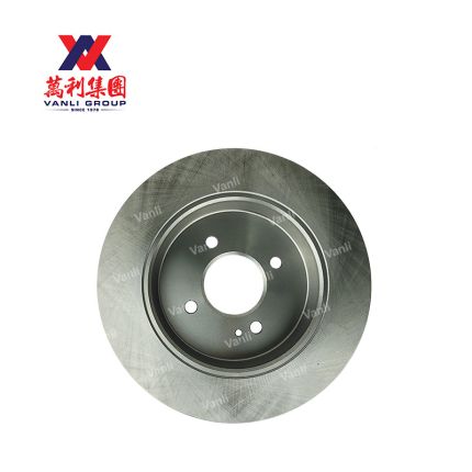 Sangsin Hi-Q Rear Brake Disc Rotor Set (2 pc) for Kia Rio - SD-1087