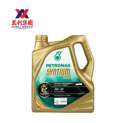 Petronas Syntium 3000 5W30 Fully Synthetic 4L SN+ GF-5 (Made in Malaysia) - 70300 K12MY