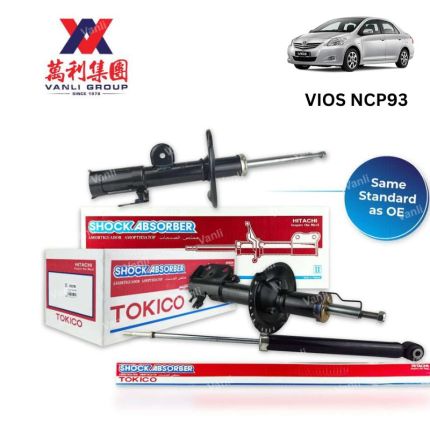 Tokico Shock Absorber Front Rear for TOYOTA VIOS NCP93