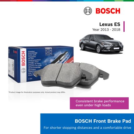 Bosch Front Brake Pads for Lexus ES 250 300h 350 (2013–2018)