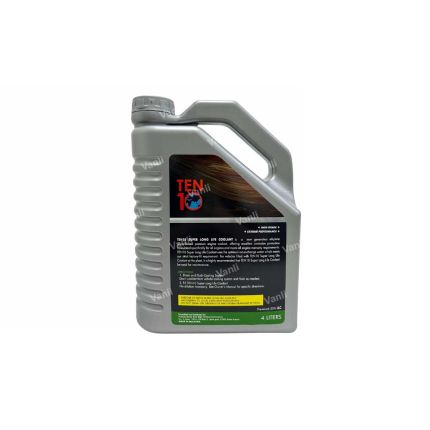 TEN Coolant Pre-mix Anti-rust Super Long Life 4L (Green) for Perodua Proton Toyota Honda