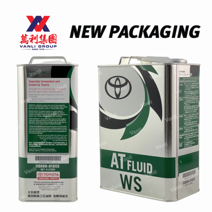 Toyota Genuine ATF WS Gear Oil 4L - 08886-81855