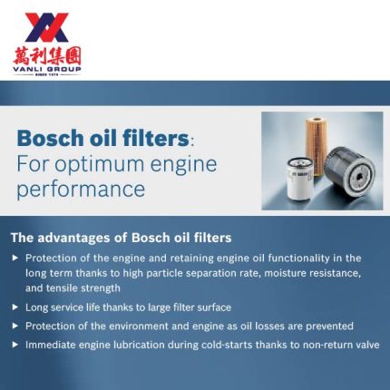 Bosch Oil Filter 0986AF0349 for Honda City , Jazz , Civic , CRV , HRV , Accord , BRV