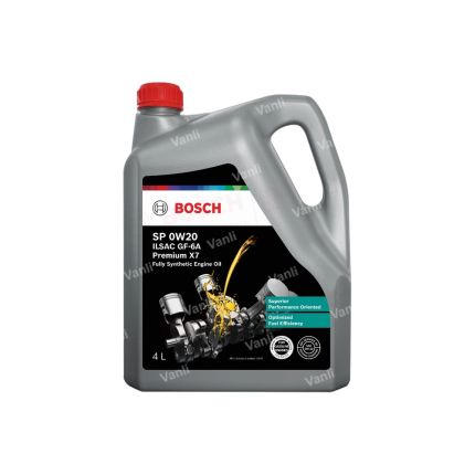 Bosch Premium X7 0W-20 SP Fully Synthetic Hybrid Eco Engine Oil 4L