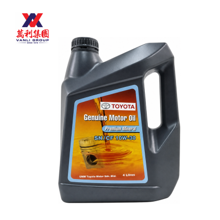 Toyota Genuine Motor Oil Mineral SN/CF 10W-30 Engine Oil 4L