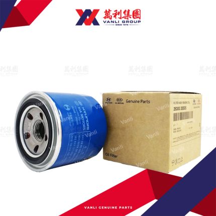 Hyundai Kia Oil Filter for Rio / K5 / K3 / Forte / Sorento / Sportage / Elantra / Sonata / Veloster / Getz / Matrix 26300-35505