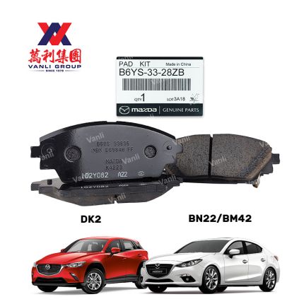 Mazda Front Brake Pads for Mazda 3 / CX-3 - B6YS 33 28ZB