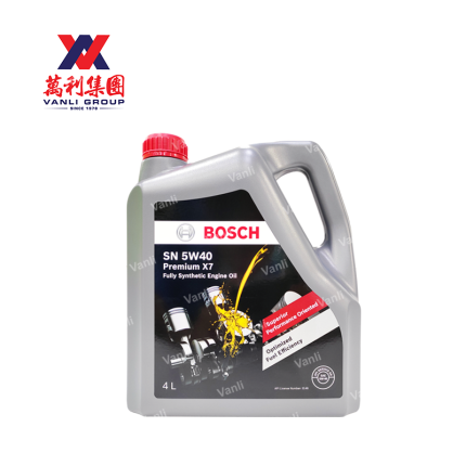 BOSCH SN 5W40 Premium X7 Fully Synthetic Engine Oil 4L