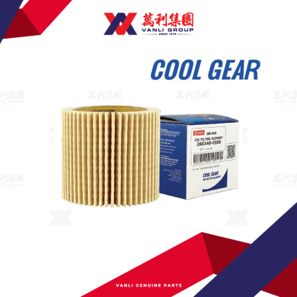 DENSO COOL GEAR Oil Filter for Toyota Wish / Altis / Prius ( 04152-YZZA6 ) - 260340-0580