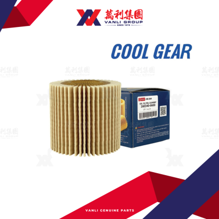 DENSO COOL GEAR Oil Filter for Toyota Vellfire / Alphard / Camry / Estima ( 04152-YZZA1 ) - 260340-0600