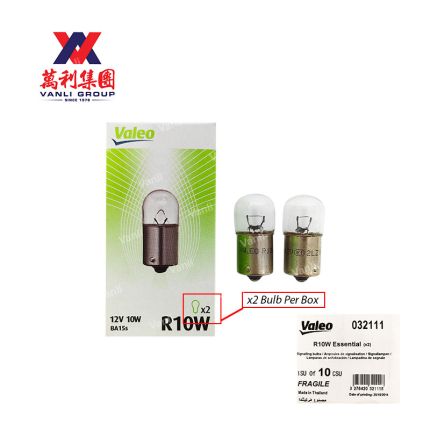 Valeo Bulb R10W Essential 12v 10w - 2pcs per box ( 032111 )