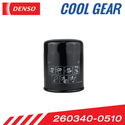 DENSO COOL GEAR Oil Filter for Toyota Camry / RAV4 / Estima / Alphard / Caldina - 260340-0510 ( 90915-YZZE2 ) 