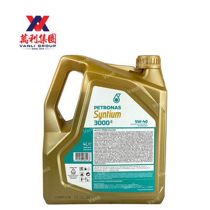 PETRONAS SYNTIUM 3000 E 5W-40 FULLY SYNTHETIC Engine Oil 4L - P3000E-5W404L