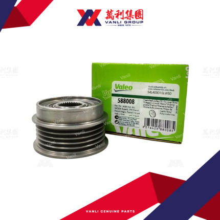 VALEO 588008 Alternator Freewheel Clutch Fit AUDI SEAT SKODA VW