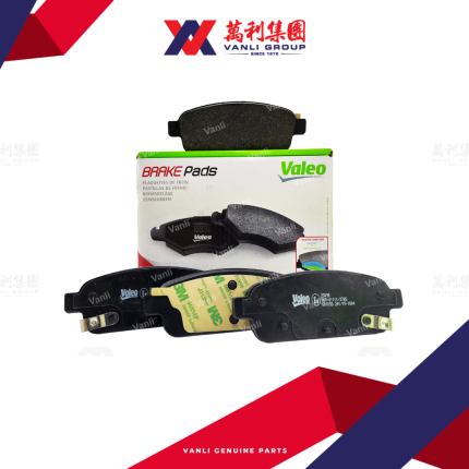 VALEO 601055 Brake pad set Fit Chevrolet OPEL Nissan VAUXHALL