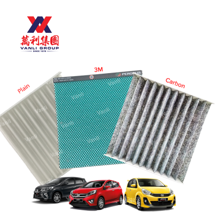 Perodua Genuine Air Cond Filter for Perodua Alza, Axia, Bezza, Myvi Icon/Lagi Best, New Myvi - 999 40014 70000 / 40000 / 70001