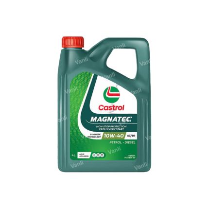 Castrol MAGNATEC 10W-40 (4L) Synthetic Technology Engine Oil API SP ACEA A3/B4 for Petrol and Diesel