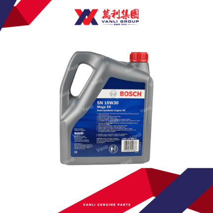 Bosch Semi Synthetic 10W30 API SN Engine Oil (4 Litres)