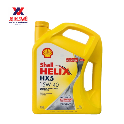 Shell HX5 15W-40 Mineral Engine Oil 4L