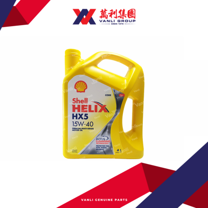 Shell Helix Genuine HX5 15W40 SN/CF Mineral Engine Oil