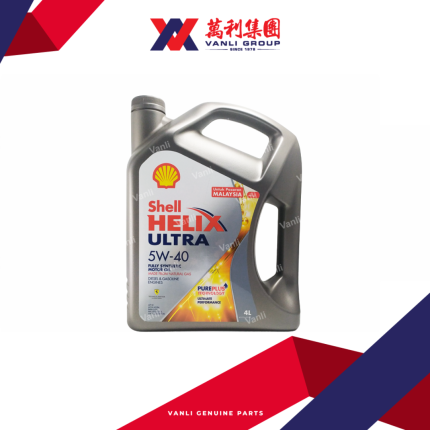 Shell Helix Ultra 5W40 / 5W30 / 0W20 / 0W30 / 0W40 SN/CF Fully Synthetic Engine Oil 4L