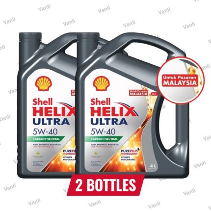 Shell Helix Ultra Engine Oil 5W40 Fully Synthetic 4L