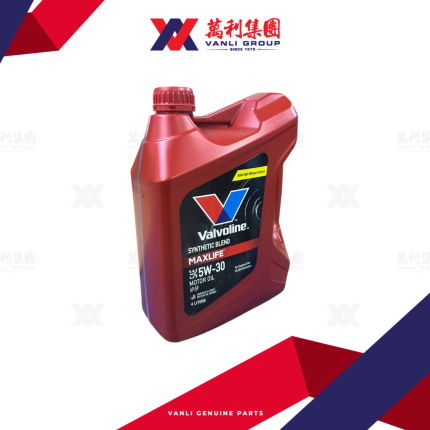 VALVOLINE MAXLIFE ENGINE OIL 5W30 SYNTHETIC BLEND API SP (4L) 
