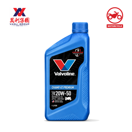 Valvoline Champ 4T 20W50 Premium Mineral Motorcycle Engine Oil 1L