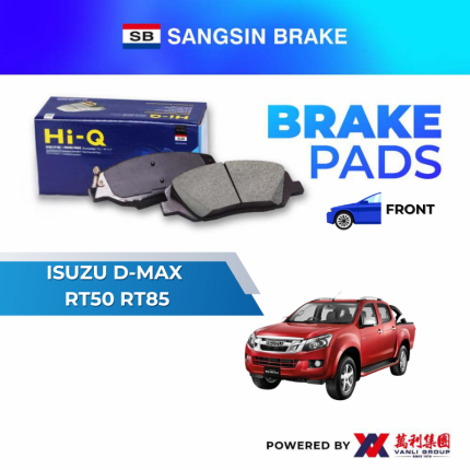 Sangsin Brake FRONT Brake Pads For ISUZU D-MAX RT50 / RT85 - SP-1409