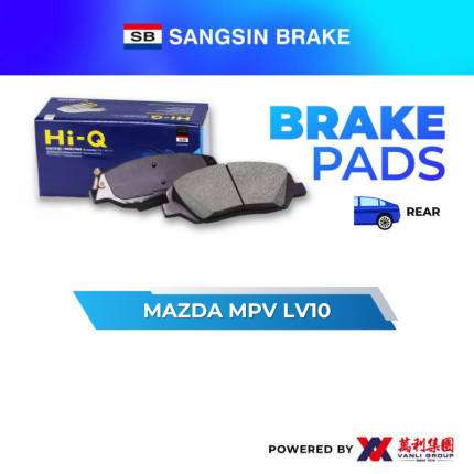 Sangsin Brake REAR Brake Pads For MAZDA MPV LV10 - SP-1528