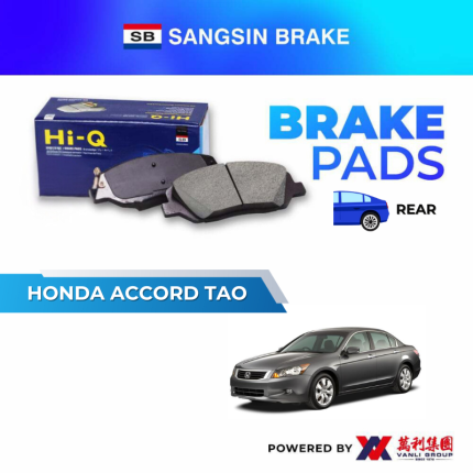 Sangsin Brake REAR Brake Pads For HONDA ACCORD TAO - SP-2103