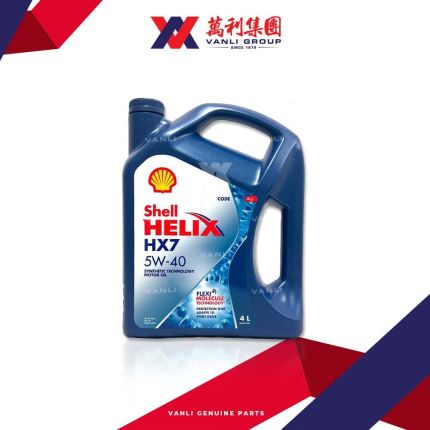 Shell Helix HX7 Semi Synthetic Engine Oil 5W40 4L