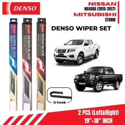 DENSO Conventional Wiper Set 18/18 inch for Nissan Navara