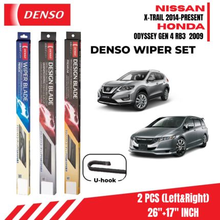 DENSO Conventional Wiper Set 26/17 inch for Nissan X-Trail