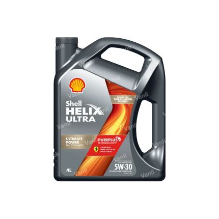 Shell Helix Ultra 5W-30 Fully Synthetic Engine Oil 4L