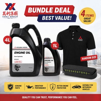 Mitsubishi Genuine Semi Synthetic Engine Oil 10W-40 4L