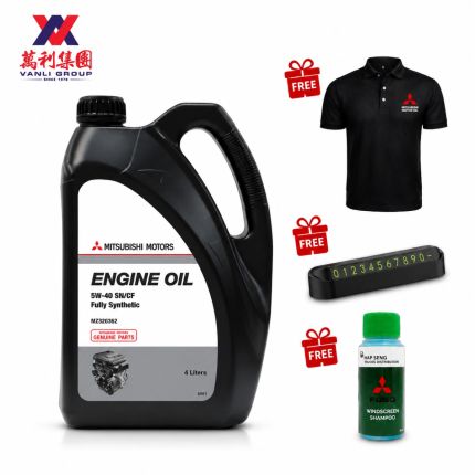 Mitsubishi Genuine Fully Synthetic Engine Oil 5W-40 4L