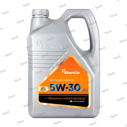 Mando 5w30 Fully Synthetic Engine Oil C3 Petrol Diesel Hyundai Kia Oil Filter for Rio / K5 / K3 / Forte / Sorento / Spor