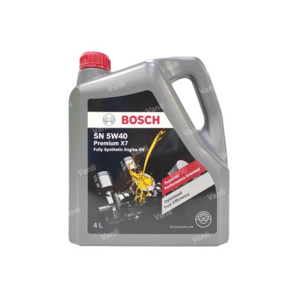 Bosch Premium X7 5W-40 Fully Synthetic Engine Oil 4L
