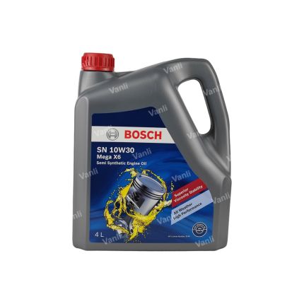 Bosch Mega X6 10W-30 Semi Synthetic Engine Oil 4L