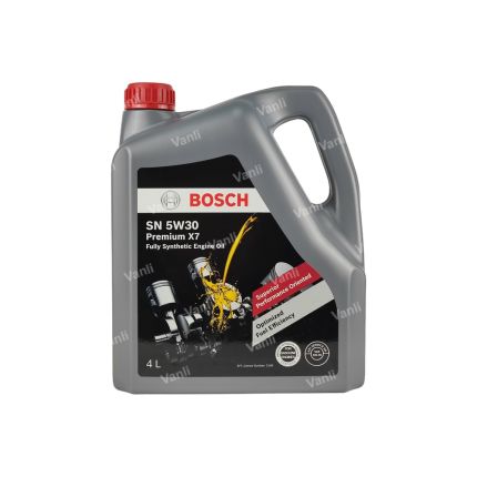 Bosch Premium X7 5W-30 Fully Synthetic Engine Oil 4L