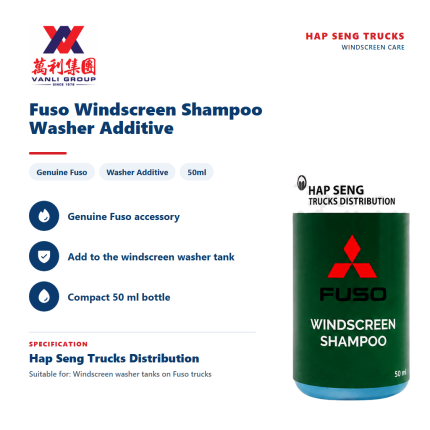 Hap Seng Fuso Windscreen Shampoo 50ml