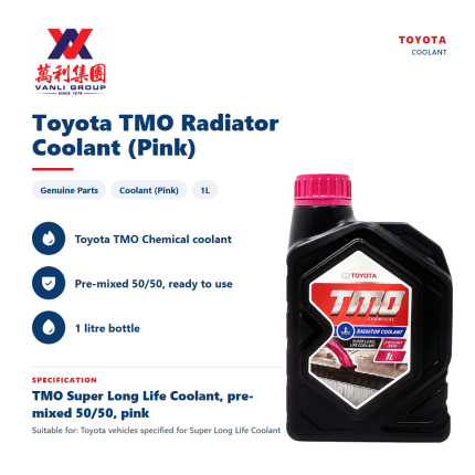Toyota Super Long Life Coolant Pre-mix 1L (Pink) - 08889-80100