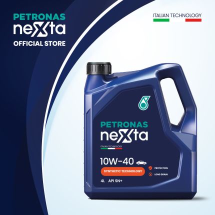 PETRONAS NEXTA 10W40 SN+ Synthetic Technology Engine Oil (4L)