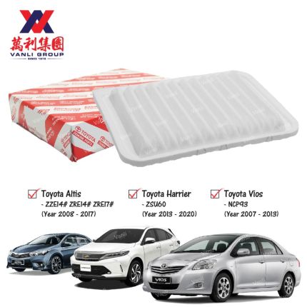 Toyota Air Filter for Vios / Altis / Yaris / Harrier / Estima / Caldina - 17801-0M020 / 17801-YZZA2